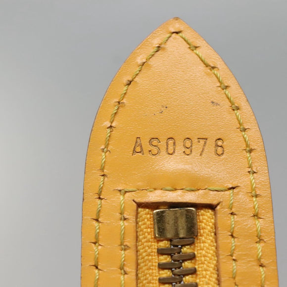 LOUIS VUITTON Epi Saint Jacques Shopping Shoulder Bag Yellow M52269 Auth MX137