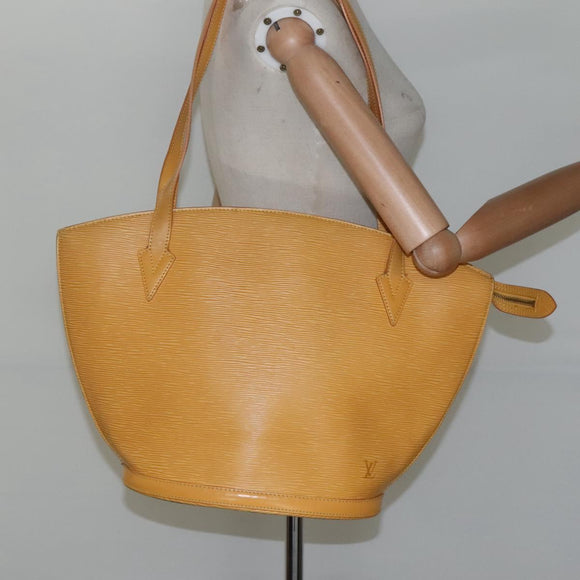 LOUIS VUITTON Epi Saint Jacques Shopping Shoulder Bag Yellow M52269 Auth MX137