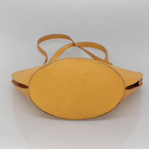 LOUIS VUITTON Epi Saint Jacques Shopping Shoulder Bag Yellow M52269 Auth MX137