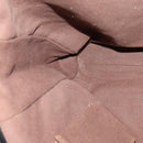 Burberrys Nova Check Blue Label Tote Bag Wool Beige Auth MX157-18