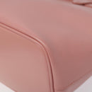Salvatore Ferragamo Shoulder Bag Leather Pink Gold Auth MX166V-8