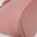 Salvatore Ferragamo Shoulder Bag Leather Pink Gold Auth MX166V-15