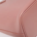 Salvatore Ferragamo Shoulder Bag Leather Pink Gold Auth MX166V-17