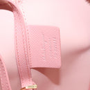 Salvatore Ferragamo Shoulder Bag Leather Pink Gold Auth MX166V-11