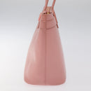 Salvatore Ferragamo Shoulder Bag Leather Pink Gold Auth MX166V-3