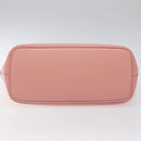 Salvatore Ferragamo Shoulder Bag Leather Pink Gold Auth MX166V-5