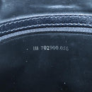 FENDI Zucca Canvas Tote Bag Gold Black Auth MX167-12