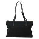 FENDI Zucca Canvas Tote Bag Gold Black Auth MX167-2