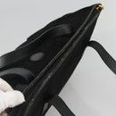 FENDI Zucca Canvas Tote Bag Gold Black Auth MX167-6