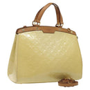 LOUIS VUITTON Monogram Vernis Blair GM Bag 2way Broncorail M91454 LV Auth MX172-1
