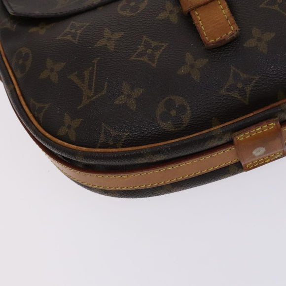 LOUIS VUITTON Monogram Jeune Fille GM Shoulder Bag M51225 LV Auth MX177