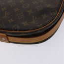 LOUIS VUITTON Monogram Jeune Fille GM Shoulder Bag M51225 LV Auth MX177-16