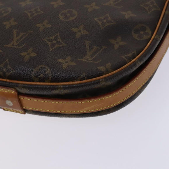 LOUIS VUITTON Monogram Jeune Fille GM Shoulder Bag M51225 LV Auth MX177