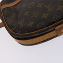 LOUIS VUITTON Monogram Jeune Fille GM Shoulder Bag M51225 LV Auth MX177-17