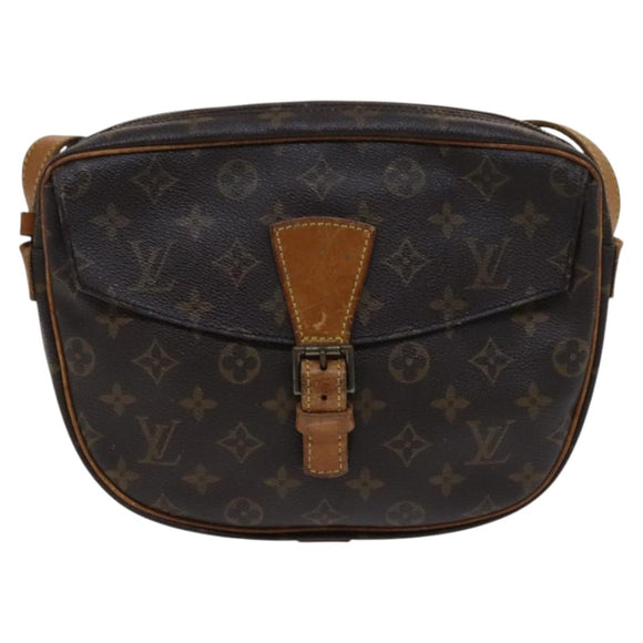 LOUIS VUITTON Monogram Jeune Fille GM Shoulder Bag M51225 LV Auth MX177