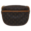 LOUIS VUITTON Monogram Jeune Fille GM Shoulder Bag M51225 LV Auth MX177-2
