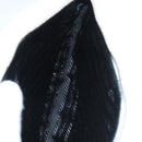 PRADA Shoulder Bag Pile White Silver Auth MX183AM-20