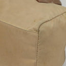 PRADA Shoulder Bag Nylon Beige Auth MX184-16