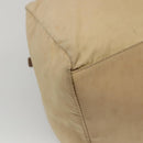 PRADA Shoulder Bag Nylon Beige Auth MX184-17