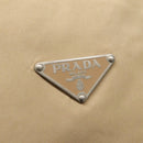 PRADA Shoulder Bag Nylon Beige Auth MX184-18
