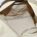 PRADA Shoulder Bag Nylon Beige Auth MX184-20