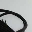 Salvatore Ferragamo Hand Bag Leather 2way Black Gold Auth MX189-14