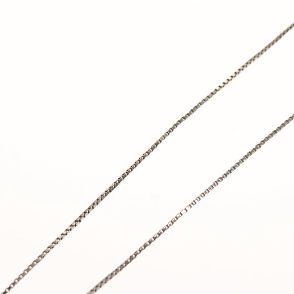 LOUIS VUITTON Damier Graphite Pandantif Soho Necklace M66023 LV Auth MX194