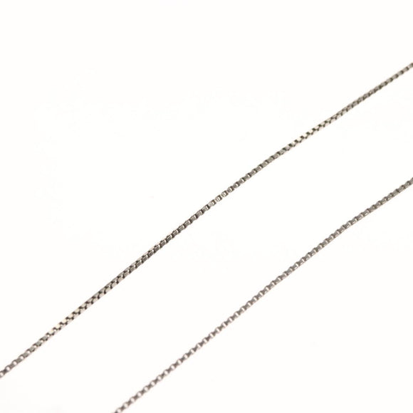 LOUIS VUITTON Damier Graphite Pandantif Soho Necklace M66023 LV Auth MX194