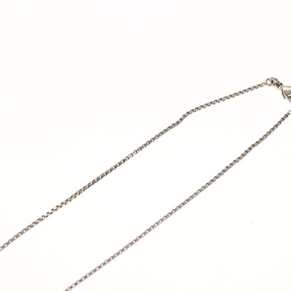 LOUIS VUITTON Damier Graphite Pandantif Soho Necklace M66023 LV Auth MX194