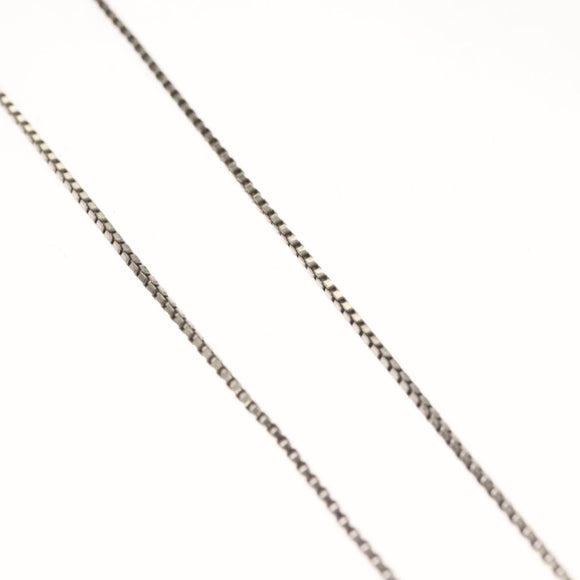 LOUIS VUITTON Damier Graphite Pandantif Soho Necklace M66023 LV Auth MX194