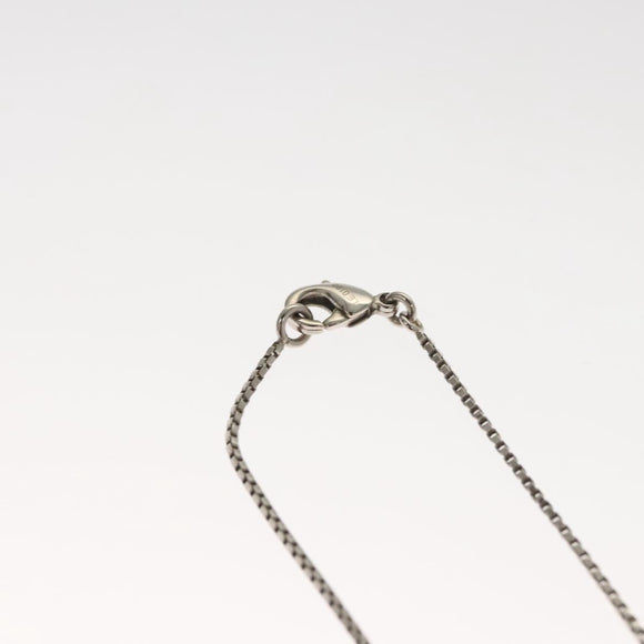 LOUIS VUITTON Damier Graphite Pandantif Soho Necklace M66023 LV Auth MX194