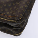 LOUIS VUITTON Monogram Alize De Poche Boston Bag 2way M41392 LV Auth MX197-8