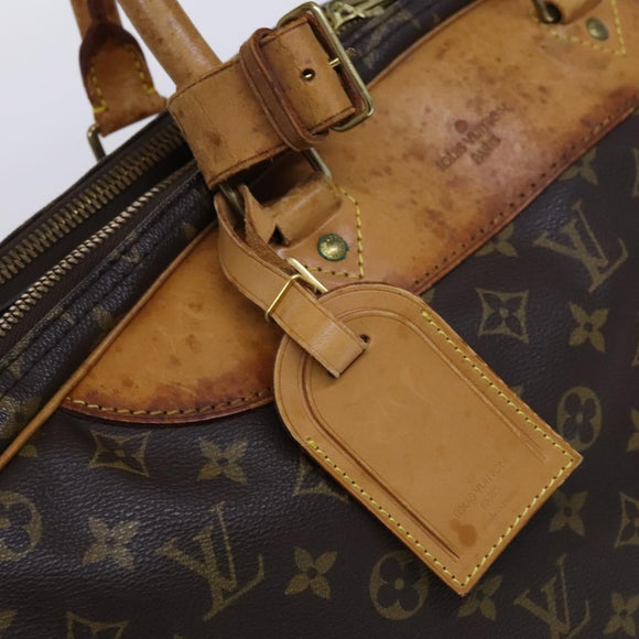 LOUIS VUITTON Monogram Alize De Poche Boston Bag 2way M41392 LV Auth MX197