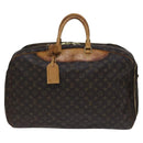 LOUIS VUITTON Monogram Alize De Poche Boston Bag 2way M41392 LV Auth MX197-13