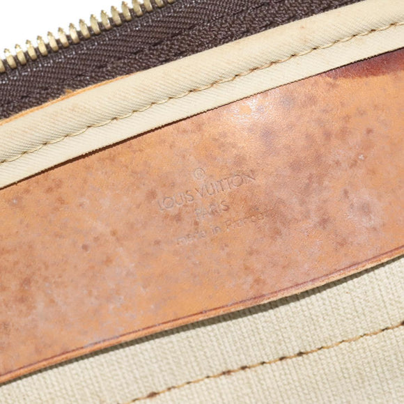 LOUIS VUITTON Monogram Alize De Poche Boston Bag 2way M41392 LV Auth MX197