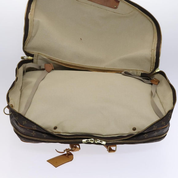 LOUIS VUITTON Monogram Alize De Poche Boston Bag 2way M41392 LV Auth MX197