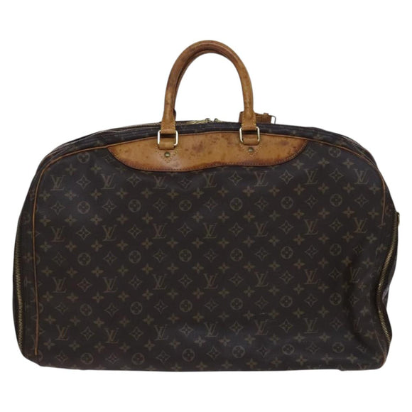 LOUIS VUITTON Monogram Alize De Poche Boston Bag 2way M41392 LV Auth MX197