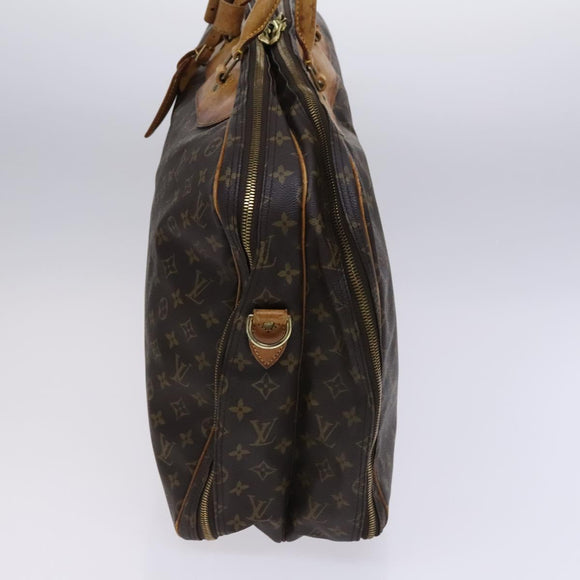 LOUIS VUITTON Monogram Alize De Poche Boston Bag 2way M41392 LV Auth MX197