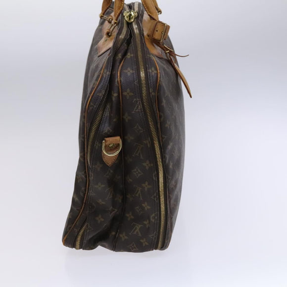 LOUIS VUITTON Monogram Alize De Poche Boston Bag 2way M41392 LV Auth MX197