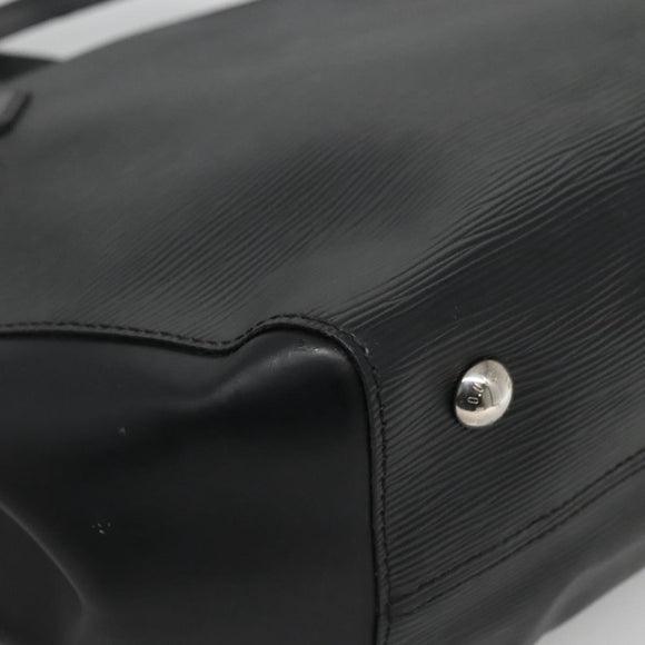 LOUIS VUITTON Epi Saint Jacques Shoulder Bag Black M50042 LV Auth MX200