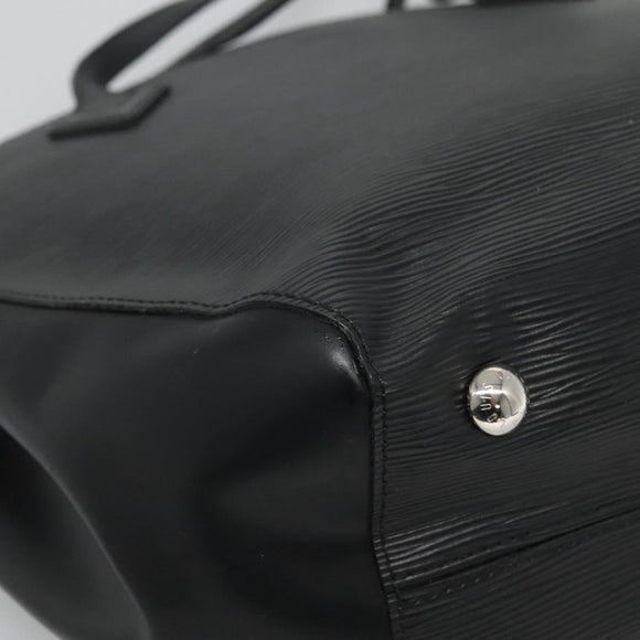 LOUIS VUITTON Epi Saint Jacques Shoulder Bag Black M50042 LV Auth MX200