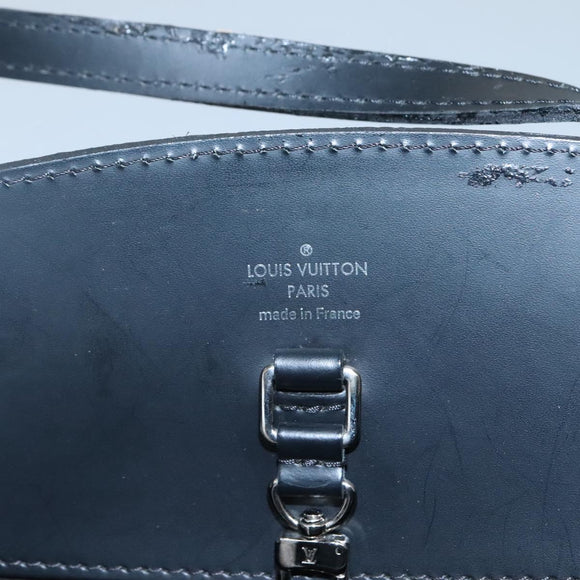 LOUIS VUITTON Epi Saint Jacques Shoulder Bag Black M50042 LV Auth MX200