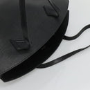 LOUIS VUITTON Epi Saint Jacques Shoulder Bag Black M50042 LV Auth MX200-6