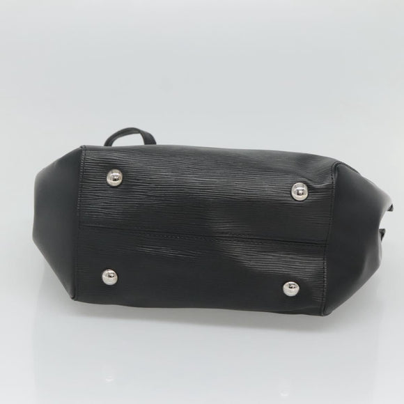 LOUIS VUITTON Epi Saint Jacques Shoulder Bag Black M50042 LV Auth MX200
