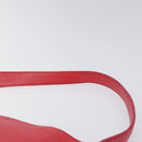 Salvatore Ferragamo Gancini Shoulder Bag Leather Pink Silver Auth MX210-8