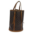 LOUIS VUITTON Monogram Bucket GM Shoulder Bag M42236 LV Auth MX215-1