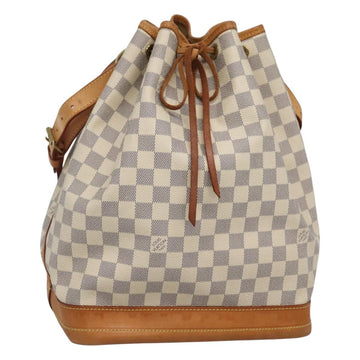LOUIS VUITTON Damier Azur Noe Shoulder Bag N42222 LV Auth MX220