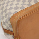 LOUIS VUITTON Damier Azur Noe Shoulder Bag N42222 LV Auth MX220-16