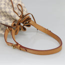 LOUIS VUITTON Damier Azur Noe Shoulder Bag N42222 LV Auth MX220-7