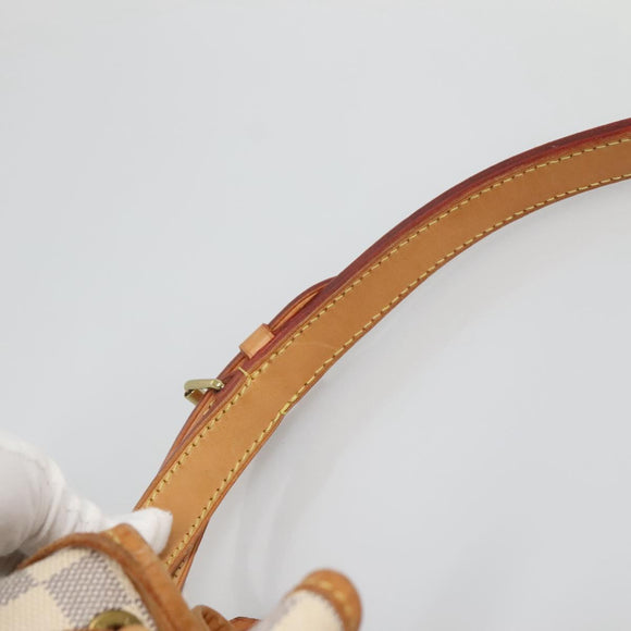 LOUIS VUITTON Damier Azur Noe Shoulder Bag N42222 LV Auth MX220